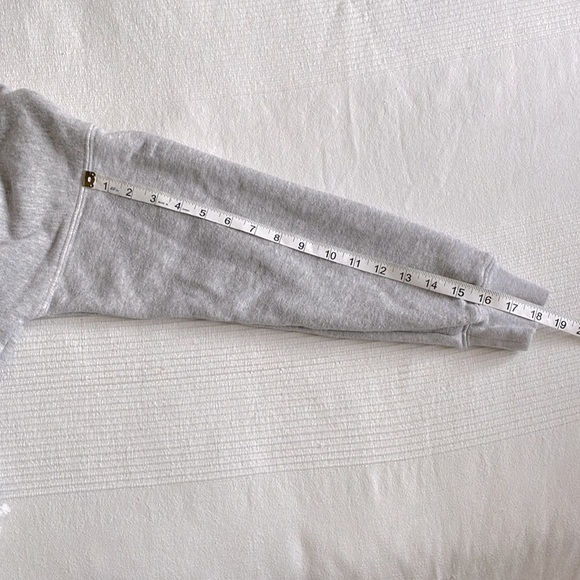SIMON Miller Cropped Cotton Sweatshirt Size Small - Picture 7 of 8